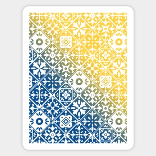 Geometric Mediterranean pattern Sticker